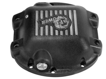 aFe Pro Series Front Differential Cover w/ Machined Fins Black | Jeep Dana 30 (97-15) (46-70192)