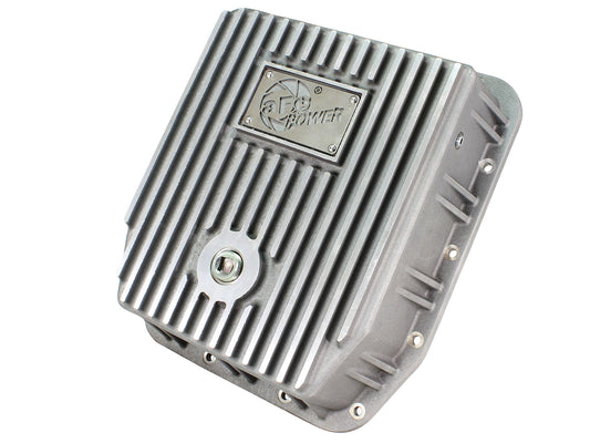 aFe Street Series Raw Trans Pan | Ford AODE/4R70W (93-08) (46-70220)