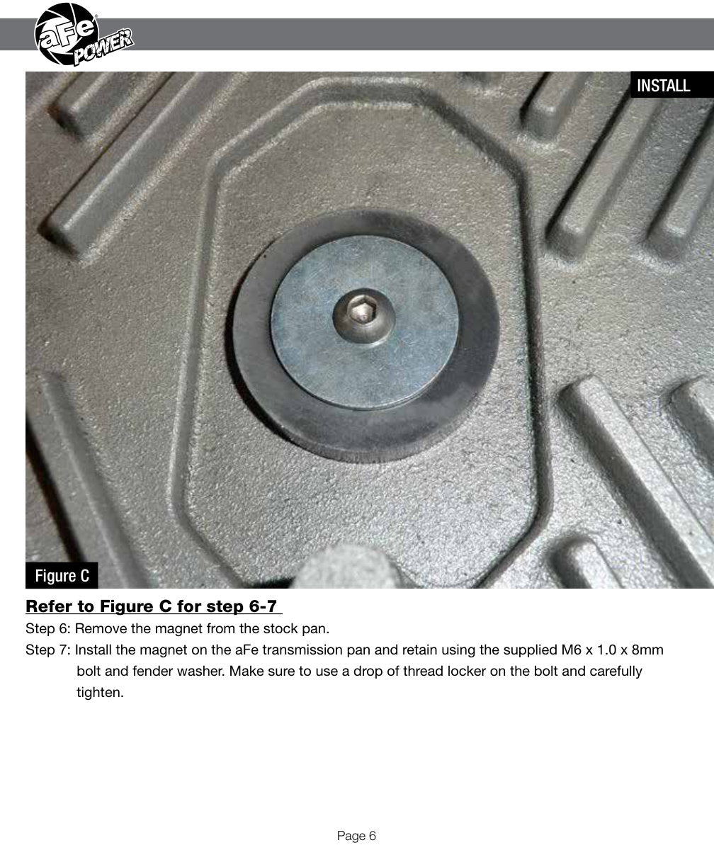aFe Transmission Pan w/ Machined Fins Black | Ford Trucks AODE (94-08) (46-70222)