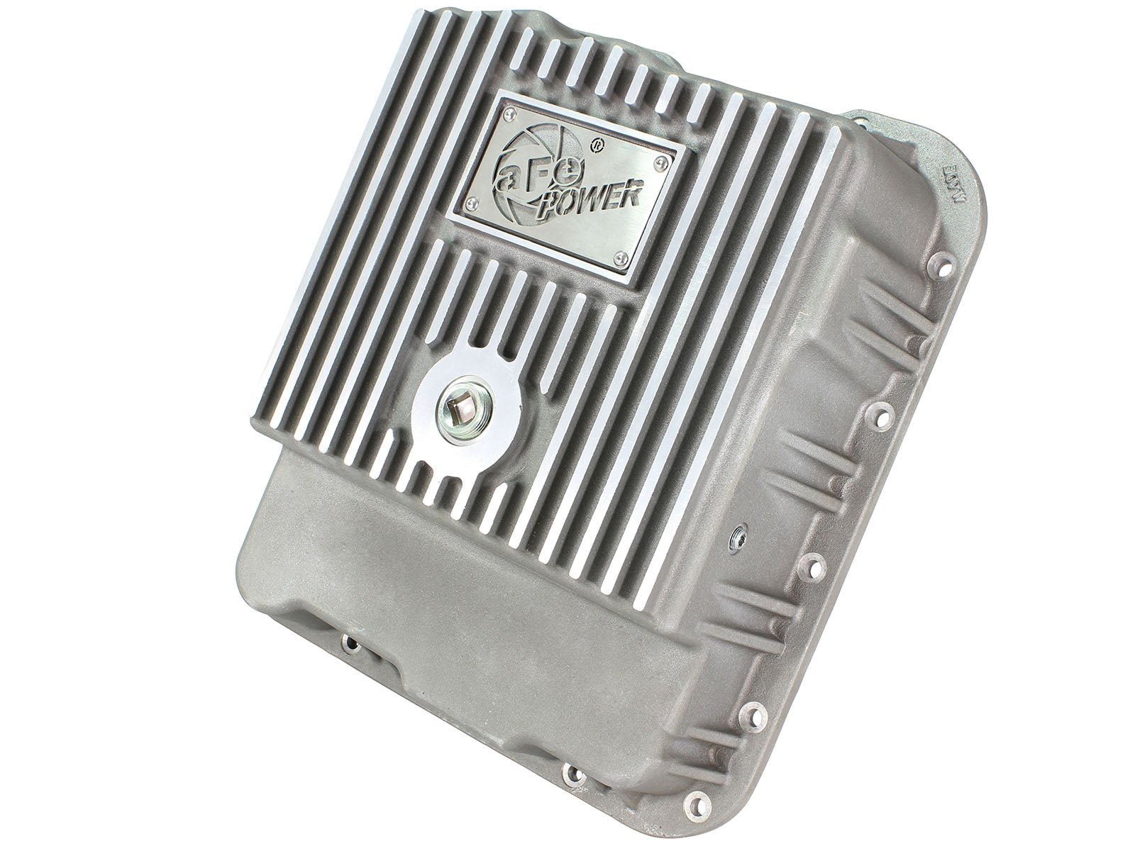 aFe Power Street Series Transmission Pan Raw w/ Machined Fins | GM Trucks (99-16) (46-70240)