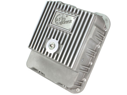 aFe Power Street Series Transmission Pan Raw w/ Machined Fins | GM Trucks (99-16) (46-70240)