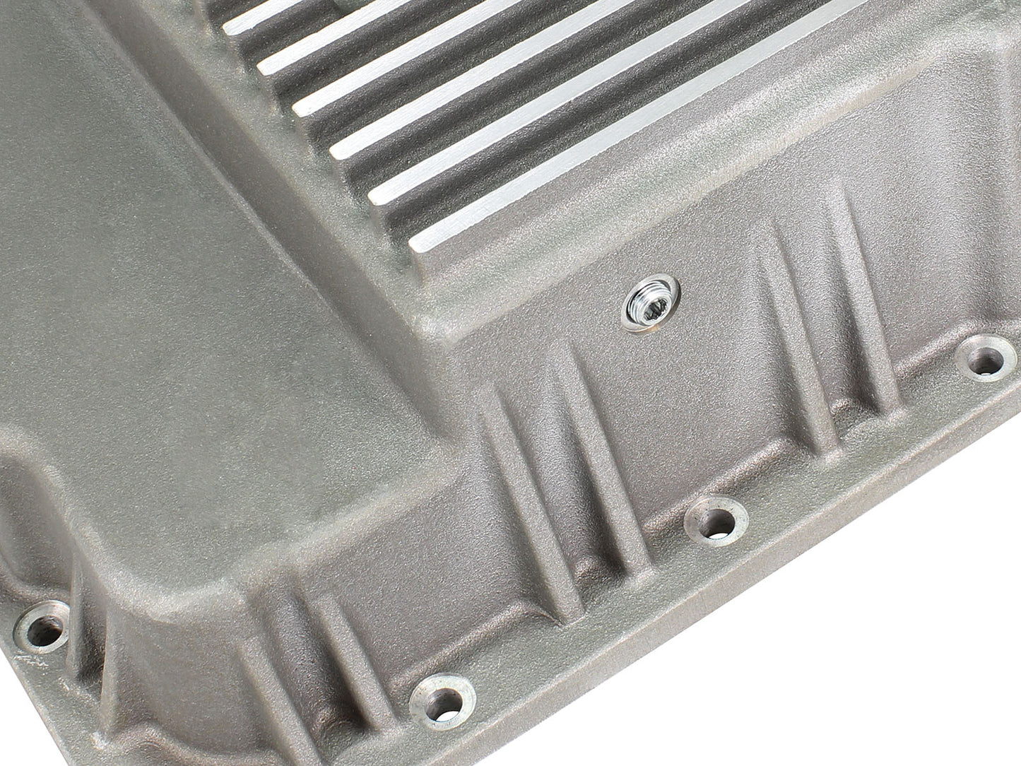aFe Power Street Series Transmission Pan Raw w/ Machined Fins | GM Trucks (99-16) (46-70240)