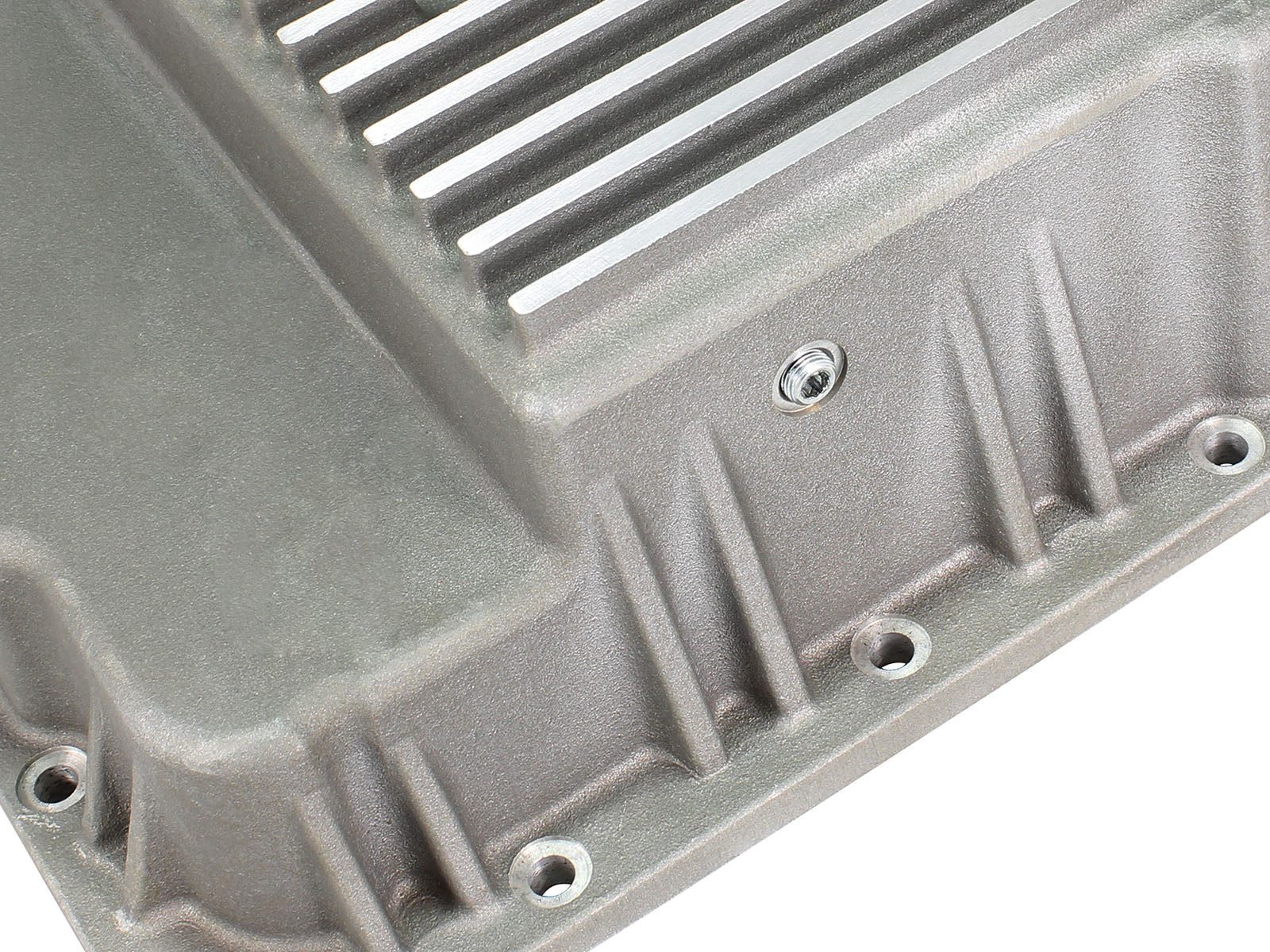 aFe Power Street Series Transmission Pan Raw w/ Machined Fins | GM Trucks (99-16) (46-70240)