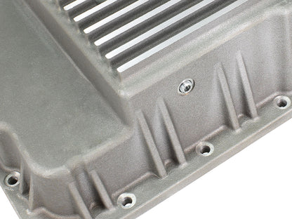 aFe Power Street Series Transmission Pan Raw w/ Machined Fins | GM Trucks (99-16) (46-70240)
