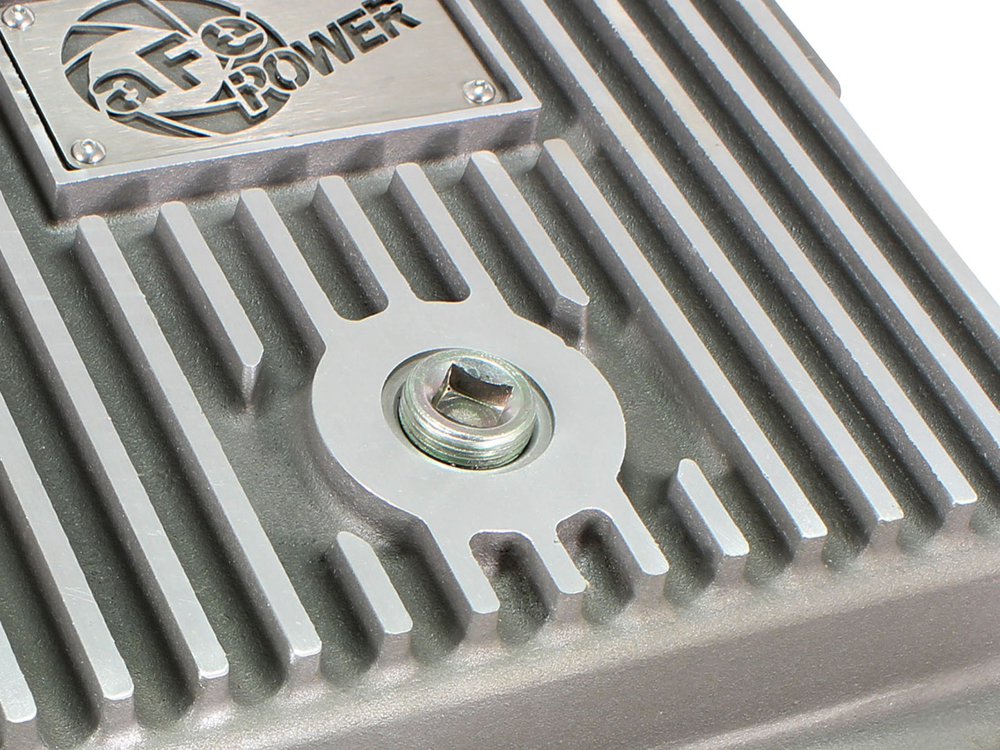 aFe Power Street Series Transmission Pan Raw w/ Machined Fins | GM Trucks (99-16) (46-70240)