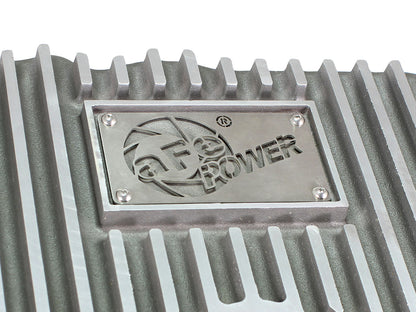 aFe Power Street Series Transmission Pan Raw w/ Machined Fins | GM Trucks (99-16) (46-70240)