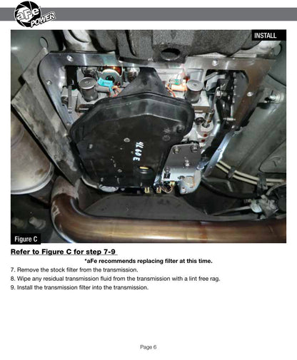 aFe Power Street Series Transmission Pan Raw w/ Machined Fins | GM Trucks (99-16) (46-70240)