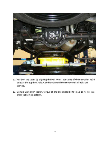 aFe Rear Diff Cover Pro Series | Dodge Ram 94-18/Chevy Express 1500/2500 (46-70270)