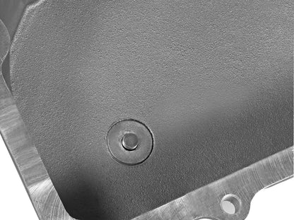 aFe Street Series Oil Pan Raw w/ Machined Fins | Dodge RAM 1500 EcoDiesel (14-16) (46-70280)