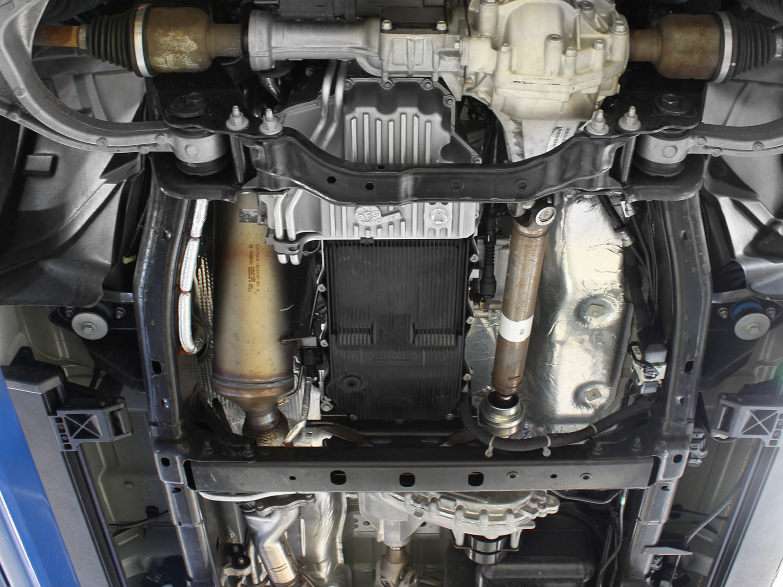 aFe Street Series Oil Pan Raw w/ Machined Fins | Dodge RAM 1500 EcoDiesel (14-16) (46-70280)