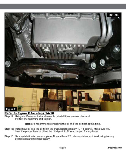 aFe Pro Series Oil Pan | Ram 1500 EcoDiesel (14-18) (46-70282)