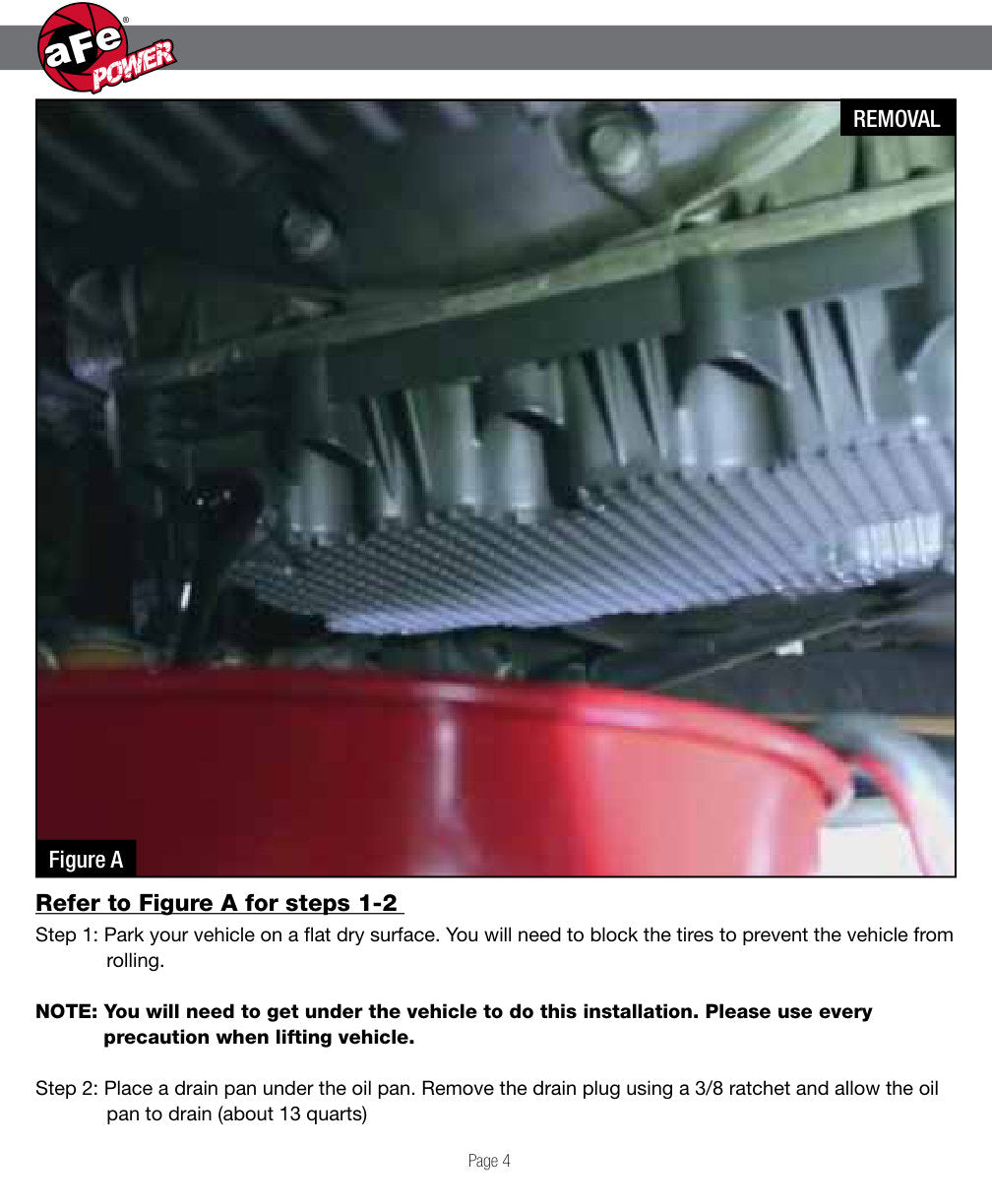aFe Street Series Oil Pan | Ford F-250/350 Super Duty 11-23 (46-70320)