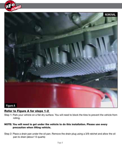 aFe Street Series Oil Pan | Ford F-250/350 Super Duty 11-23 (46-70320)
