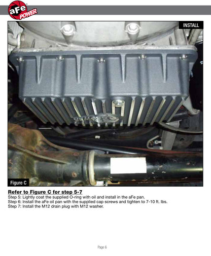 aFe Street Series Oil Pan | Ford F-250/350 Super Duty 11-23 (46-70320)