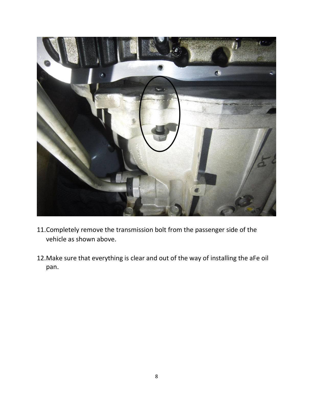 aFe Street Series Deep Engine Oil Pan Raw w/ Machined Fins | GM Duramax V8-6.6L (01-10) (46-70330)