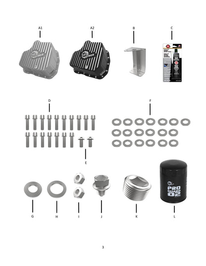 aFe Pro Series Deep Engine Oil Pan w/ Machined Fins | GM Duramax V8-6.6L (01-10) (46-70332)