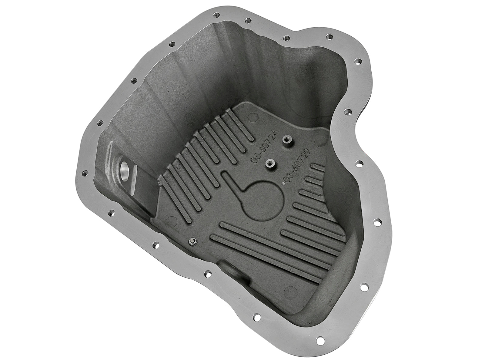 aFe Pro Series Deep Engine Oil Pan Black w/ Machined Fins | GM Duramax V8-6.6L (11-16) (46-70342)