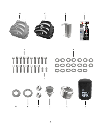 aFe Pro Series Deep Engine Oil Pan Black w/ Machined Fins | GM Duramax V8-6.6L (11-16) (46-70342)