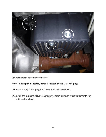 aFe Pro Series Deep Engine Oil Pan Black w/ Machined Fins | GM Duramax V8-6.6L (11-16) (46-70342)
