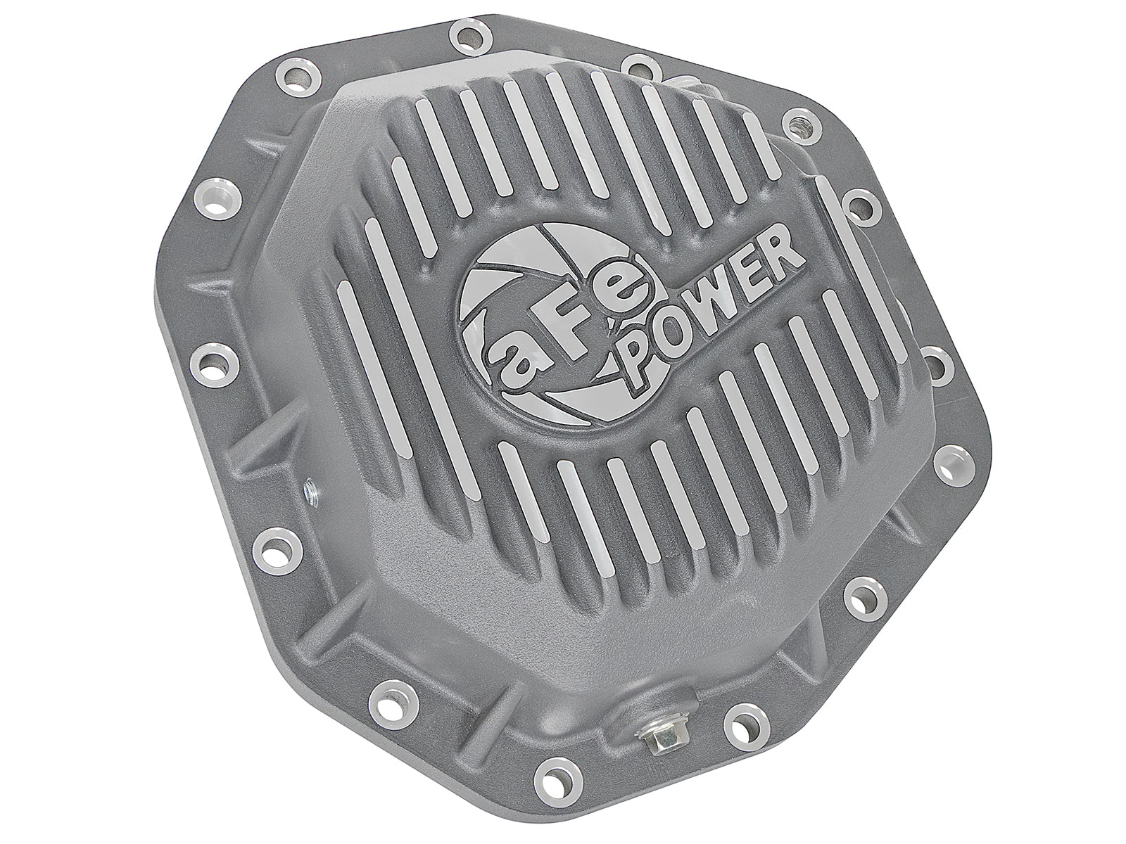 aFe Street Series D&S Rear Diff Cover w/ Machined Fins | Ford 17+ F-250/350 Super Duty (46-70350)