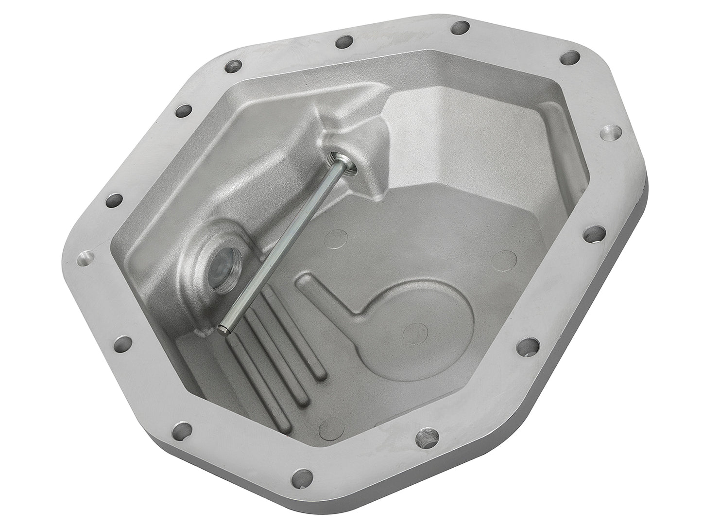 aFe Street Series D&S Rear Diff Cover w/ Machined Fins | Ford 17+ F-250/350 Super Duty (46-70350)