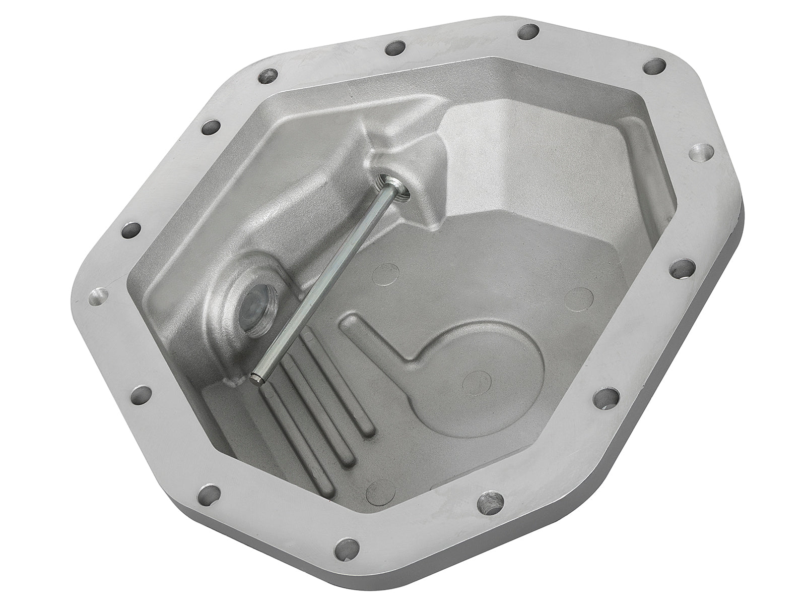 aFe Street Series D&S Rear Diff Cover w/ Machined Fins | Ford 17+ F-250/350 Super Duty (46-70350)