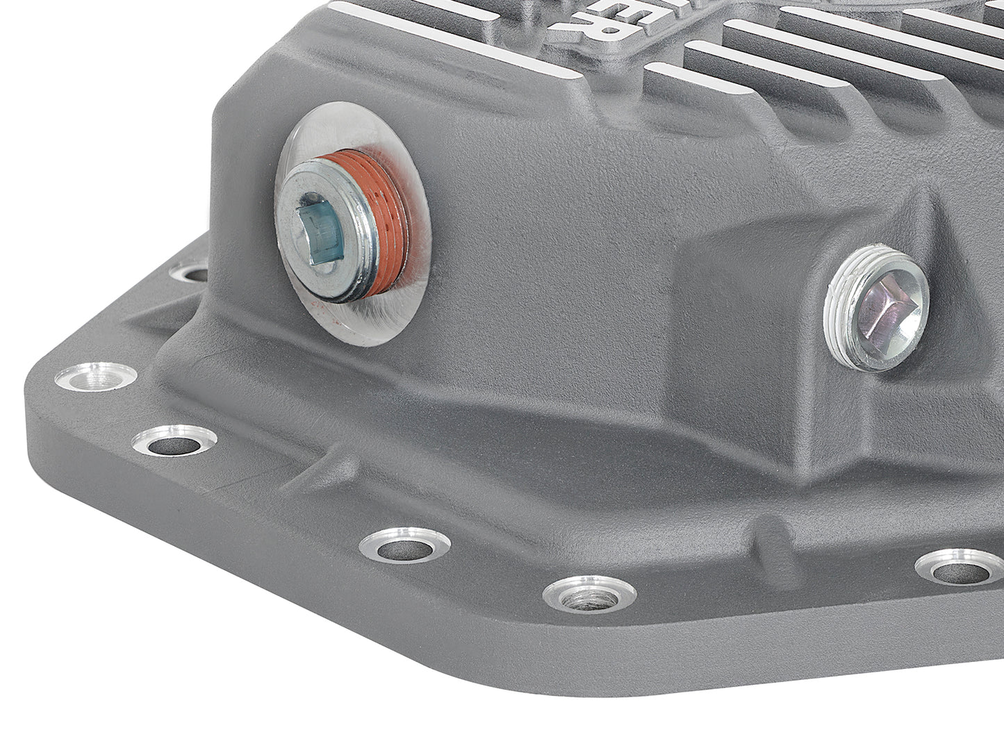 aFe Street Series D&S Rear Diff Cover w/ Machined Fins | Ford 17+ F-250/350 Super Duty (46-70350)