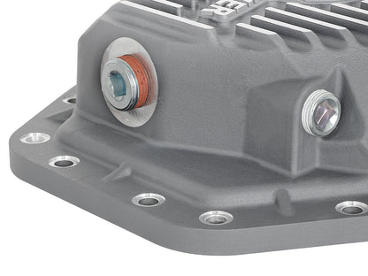 aFe Street Series D&S Rear Diff Cover w/ Machined Fins | Ford 17+ F-250/350 Super Duty (46-70350)