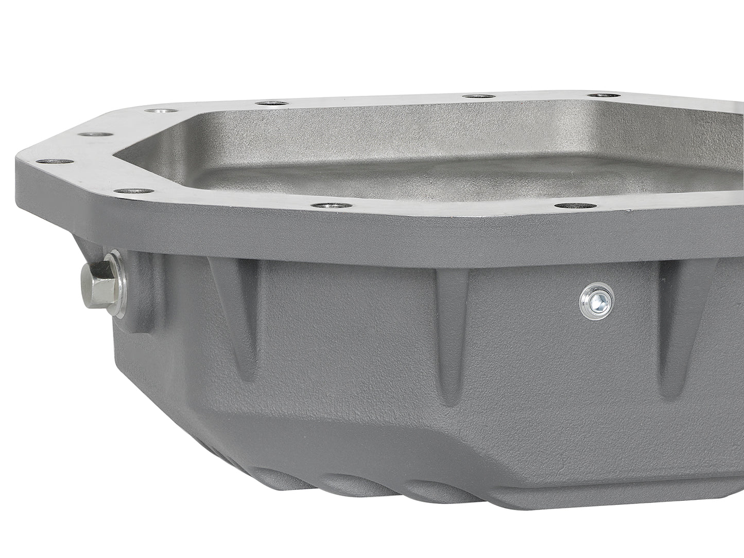aFe Street Series D&S Rear Diff Cover w/ Machined Fins | Ford 17+ F-250/350 Super Duty (46-70350)