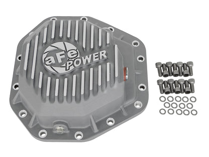 aFe Street Series D&S Rear Diff Cover w/ Machined Fins | Ford 17+ F-250/350 Super Duty (46-70350)