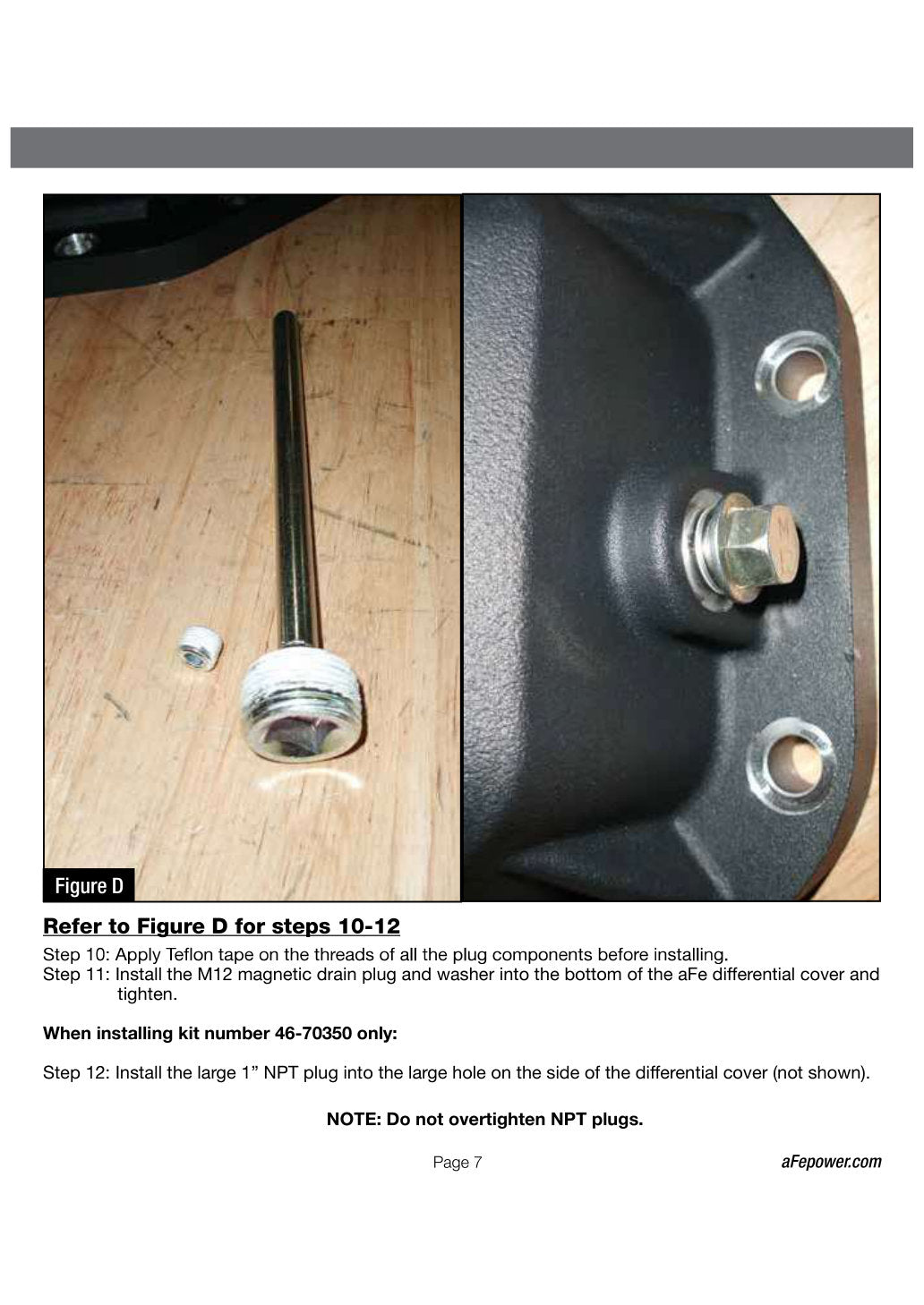 aFe Street Series D&S Rear Diff Cover w/ Machined Fins | Ford 17+ F-250/350 Super Duty (46-70350)