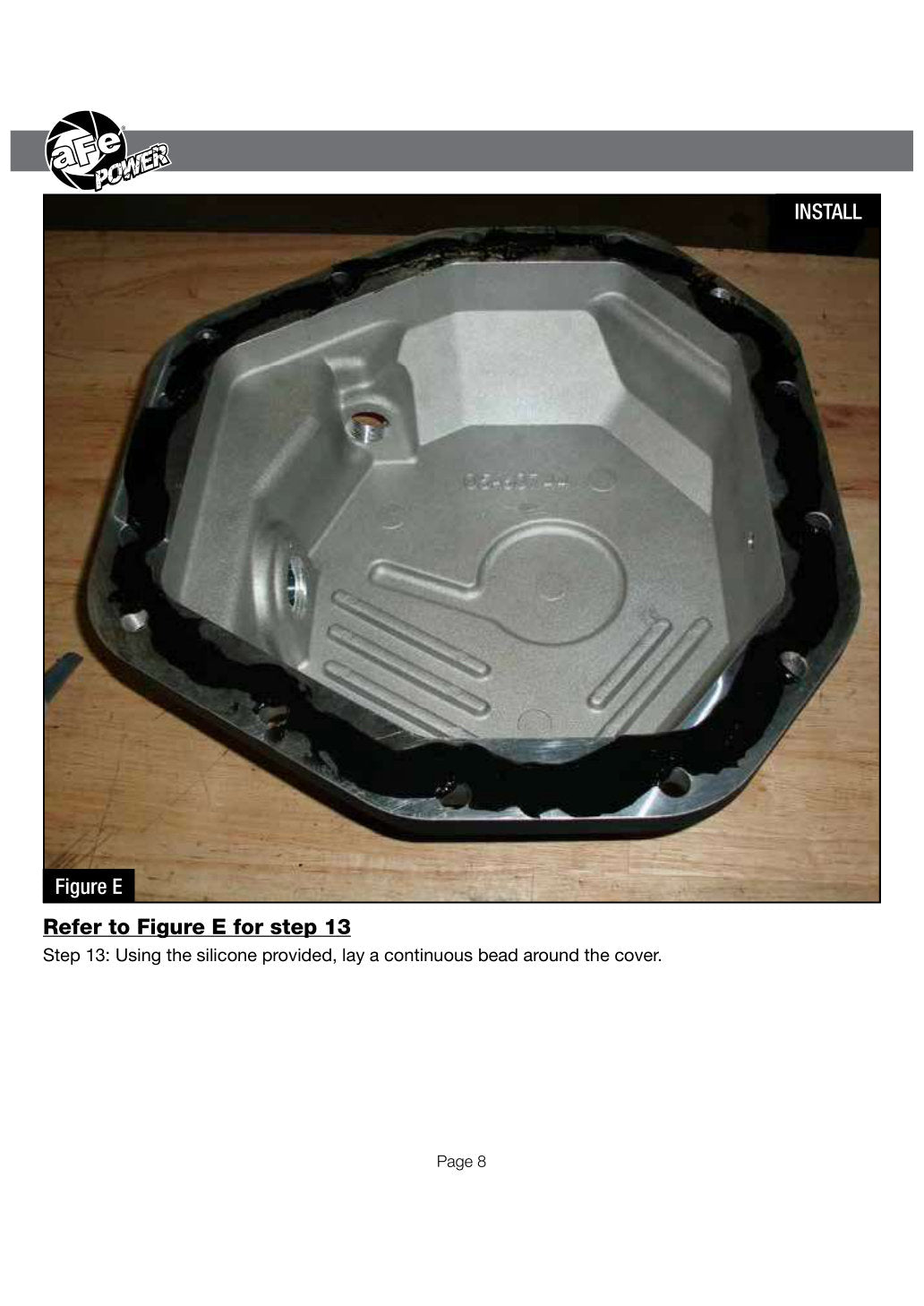 aFe Pro Series Rear Diff Cover | Ford F-250/350 17+ 6.7L (46-70352)