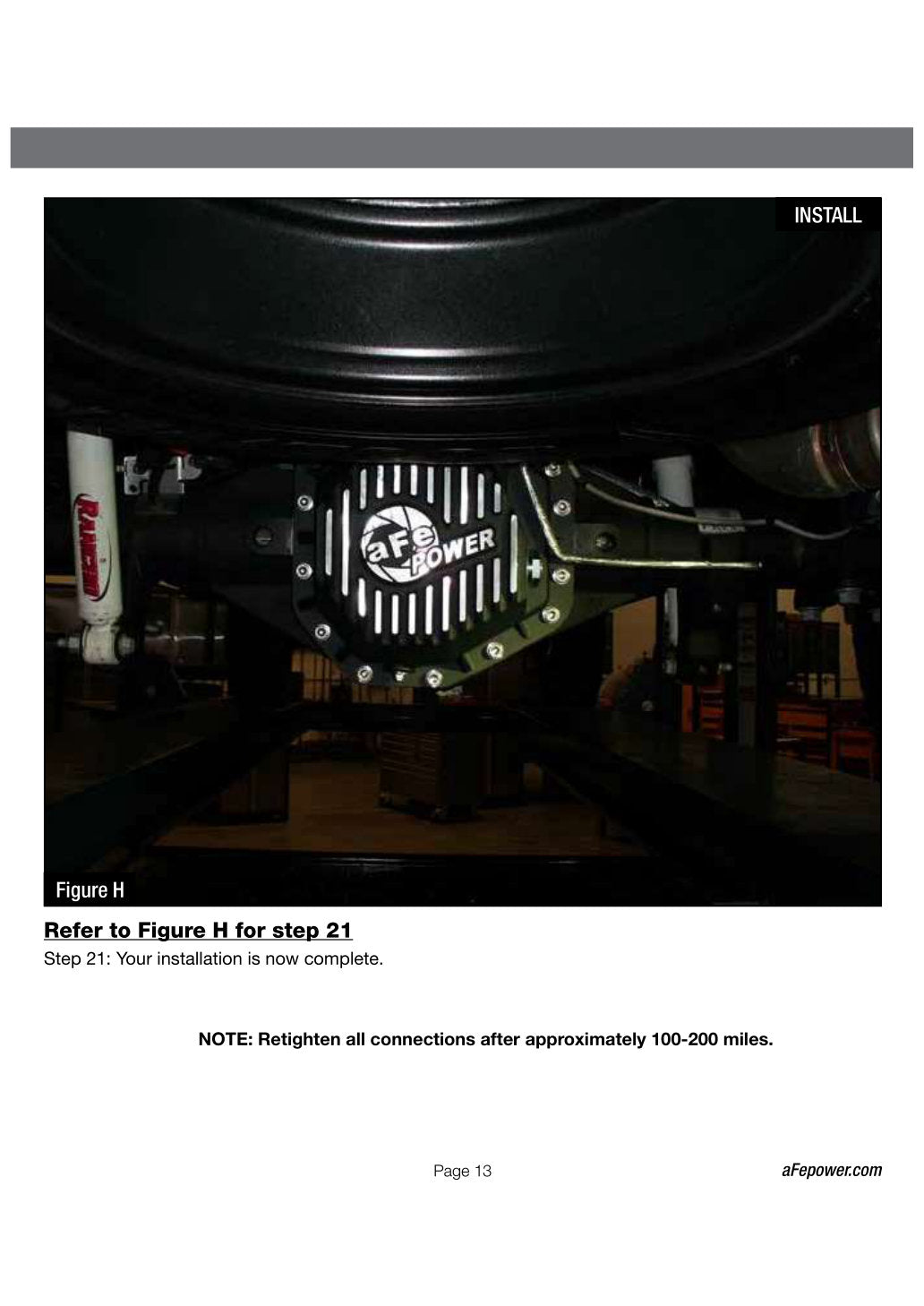 aFe Pro Series Rear Diff Cover | Ford F-250/350 17+ 6.7L (46-70352)