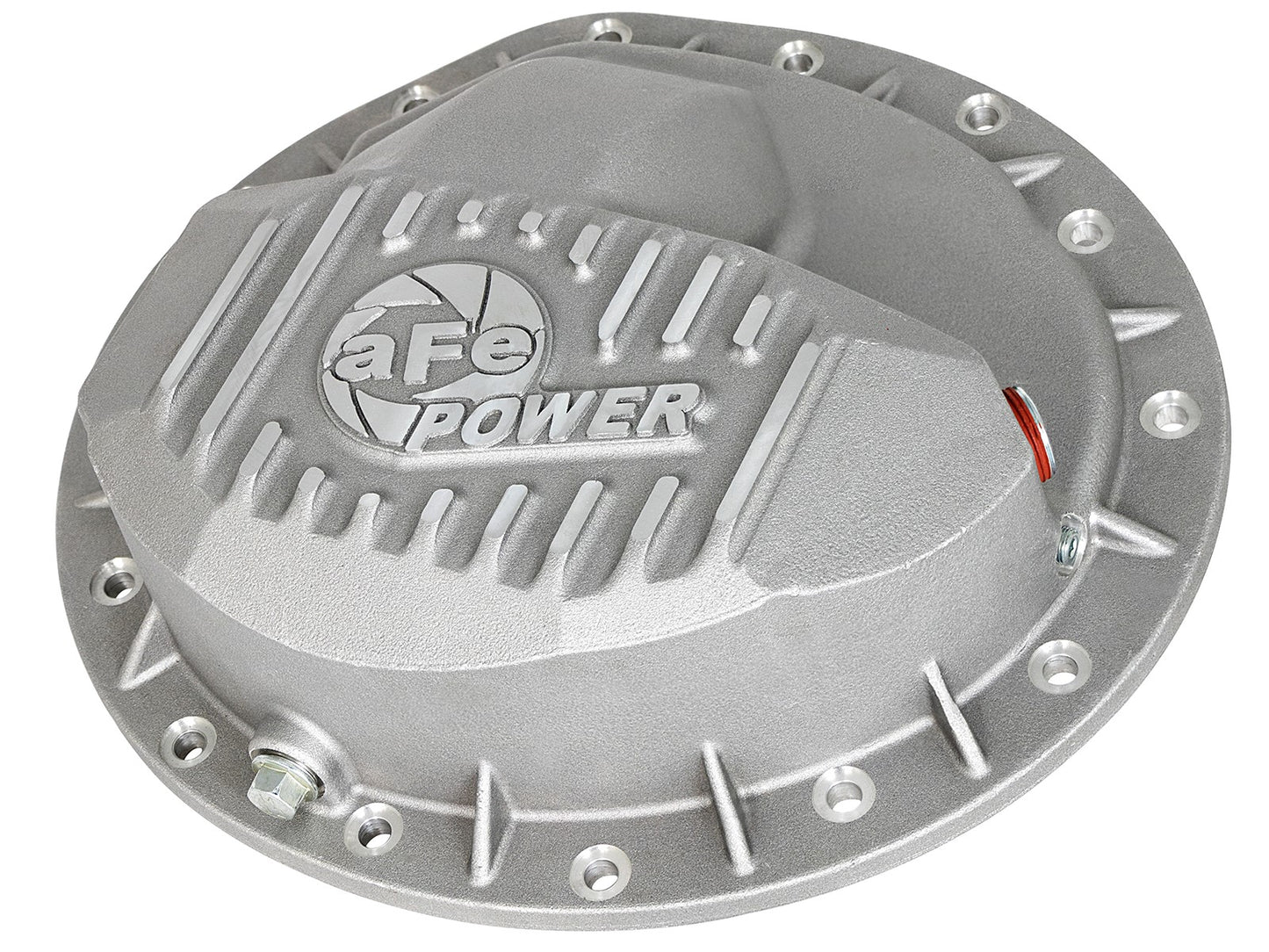 aFe Street Series Rear Differential Cover Raw w/ Machined Fins | Nissan Titan XD (16-17) (46-70360)