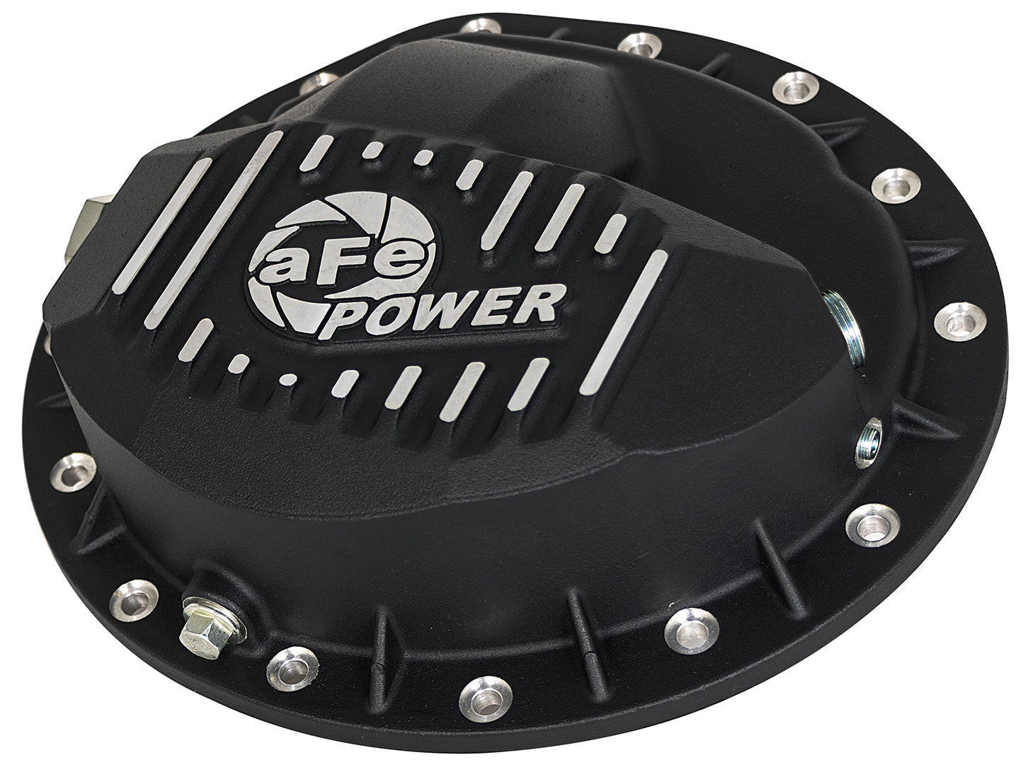 aFe Pro Series Rear Differential Cover Black w/ Machined Fins | Nissan Titan XD (16-17) (46-70362)