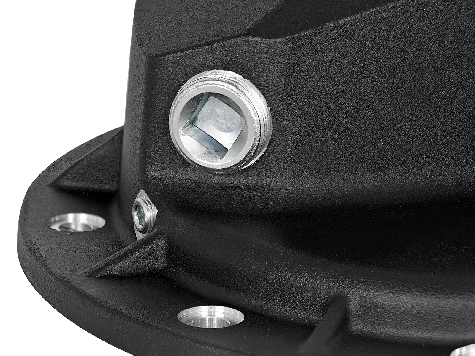 aFe Pro Series Rear Differential Cover Black w/ Machined Fins | Nissan Titan XD (16-17) (46-70362)