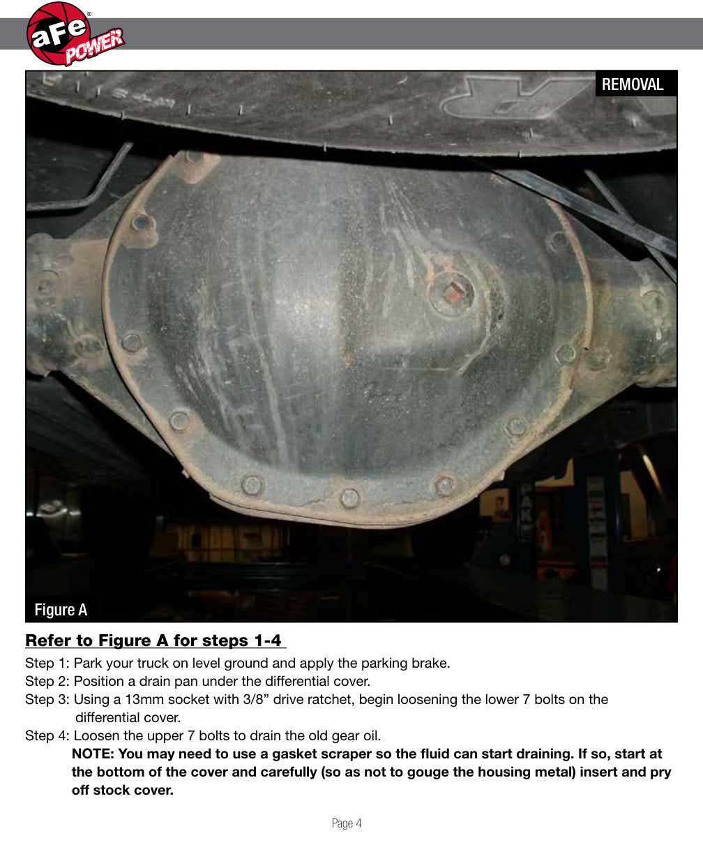 aFe Diff Cover | GM 99-13 Silverado/Sierra 2500/3500 (46-70370)