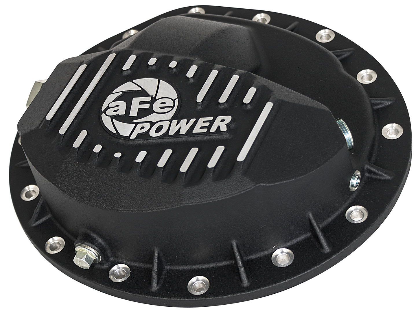 aFe Pro Series Rear Differential Cover Black w/ Machined Fins | GM Trucks (99-13) (46-70372)