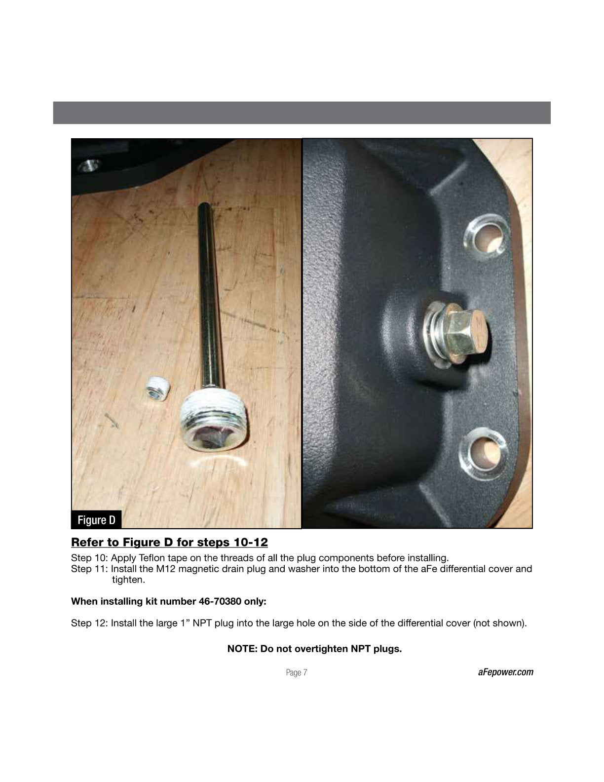 aFe Pro Series Rear Diff Cover | Ford F-350/450 17+ 6.7L (46-70382)