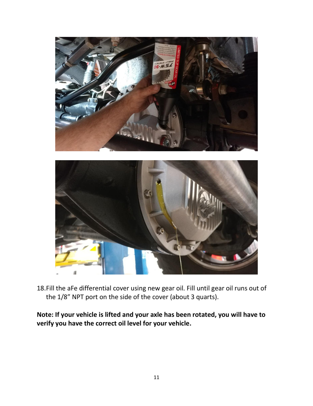 aFe Power Street Series Front Diff Cover | RAM 1500/2500/3500 10-18 (46-70400)