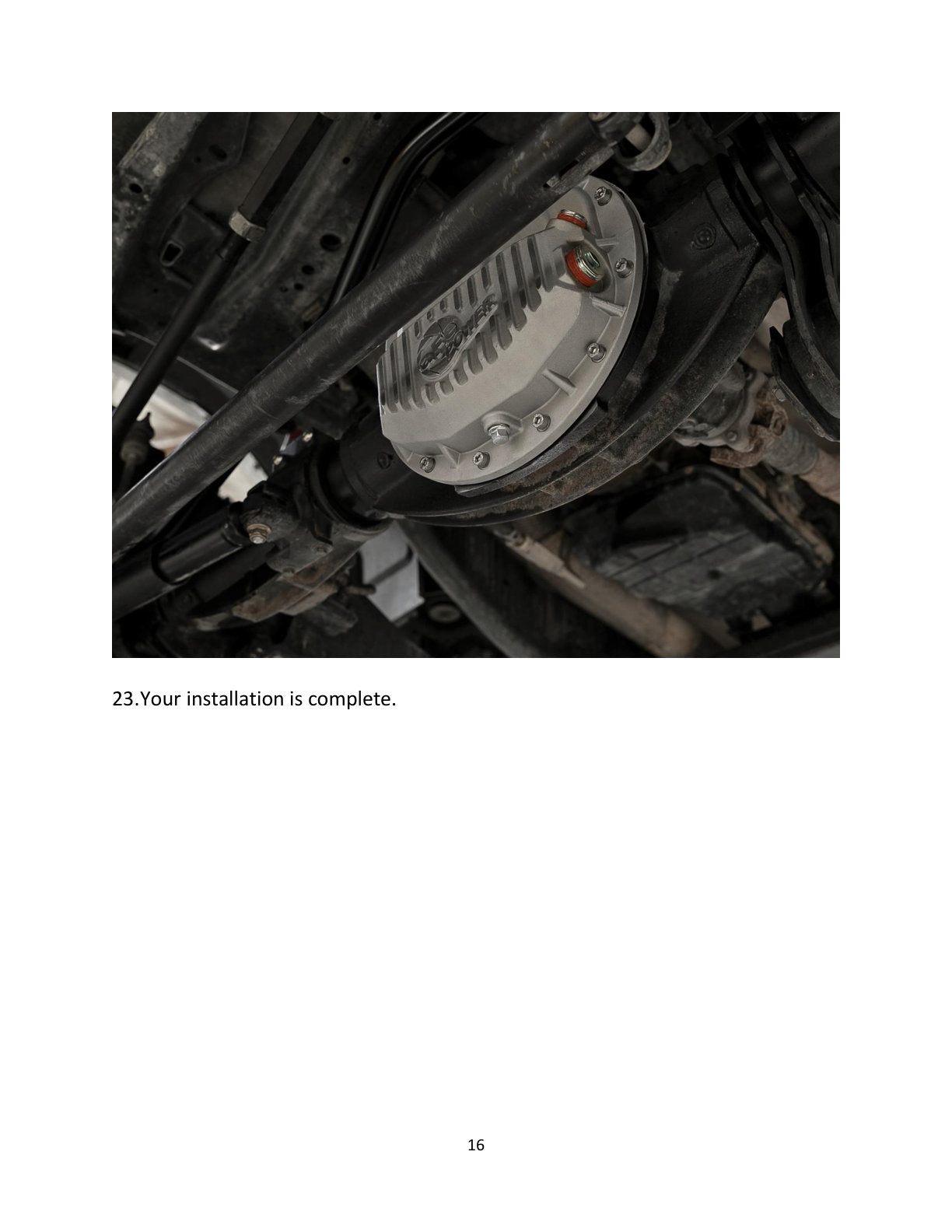 aFe Power Street Series Front Diff Cover | RAM 1500/2500/3500 10-18 (46-70400)