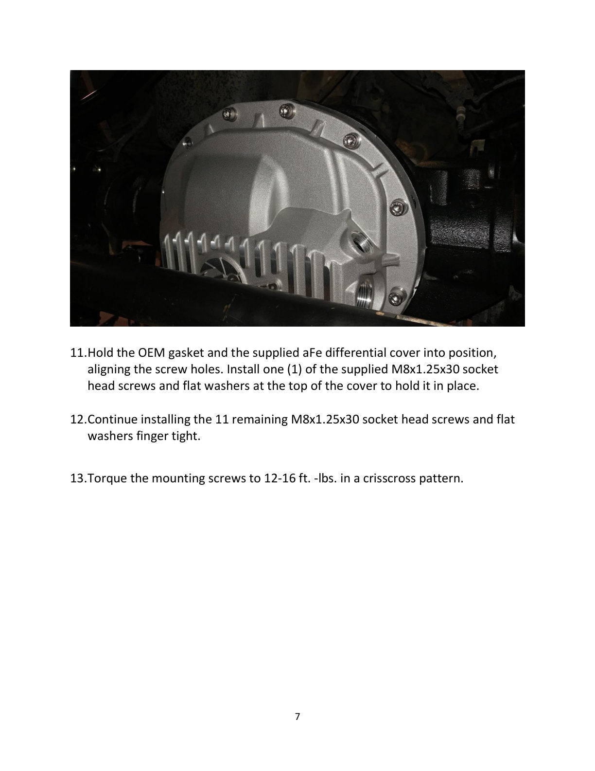 aFe Pro Series D&S Front Diff Cover | RAM 13-23 6.7L (46-70402) (SPF4670402)