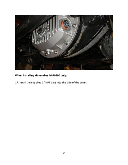aFe Pro Series D&S Front Diff Cover | RAM 13-23 6.7L (46-70402) (SPF4670402)
