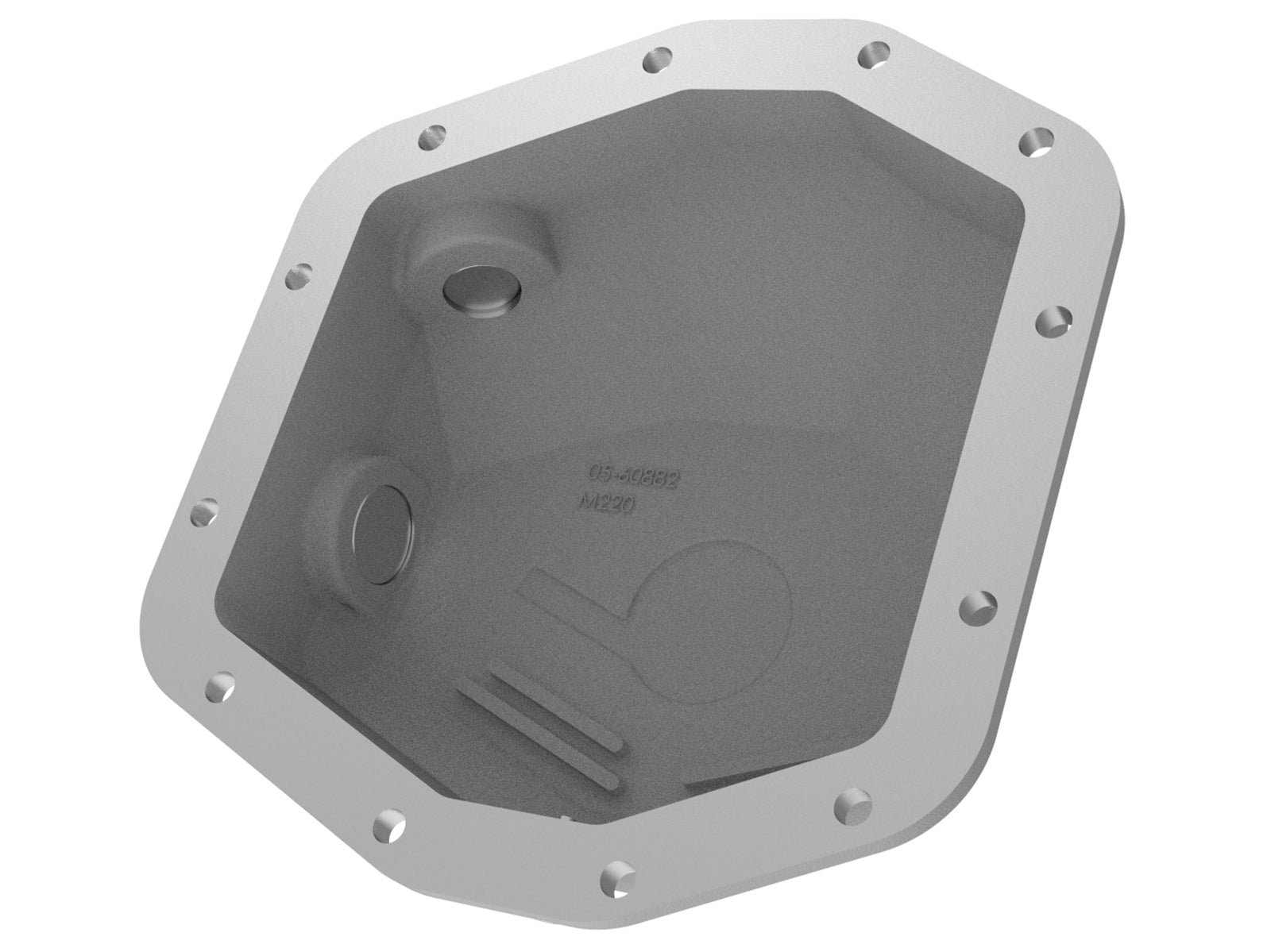 aFe Street Series Raw Rear Diff Cover | Jeep Wrangler JL V6 3.6L (18+) (46-71000A)