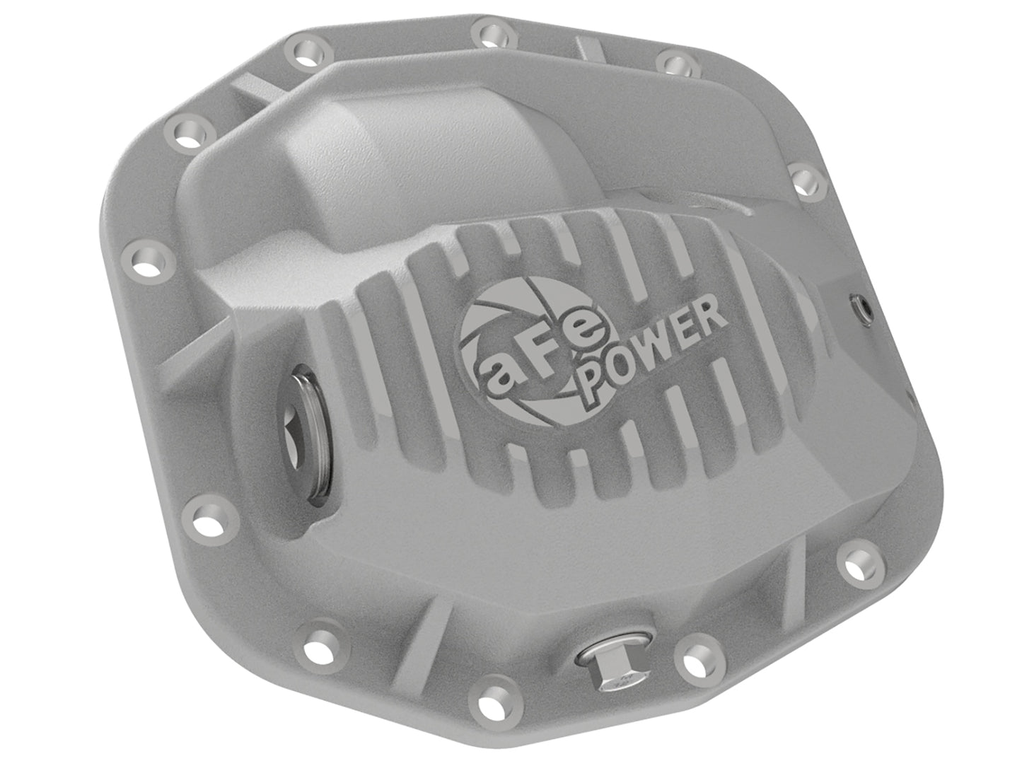 aFe Street Series Raw Front Diff Cover | Jeep JL V6 3.6L (18+) (46-71010A)