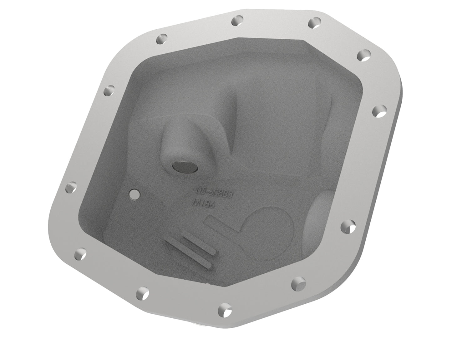 aFe Street Series Raw Front Diff Cover | Jeep JL V6 3.6L (18+) (46-71010A)