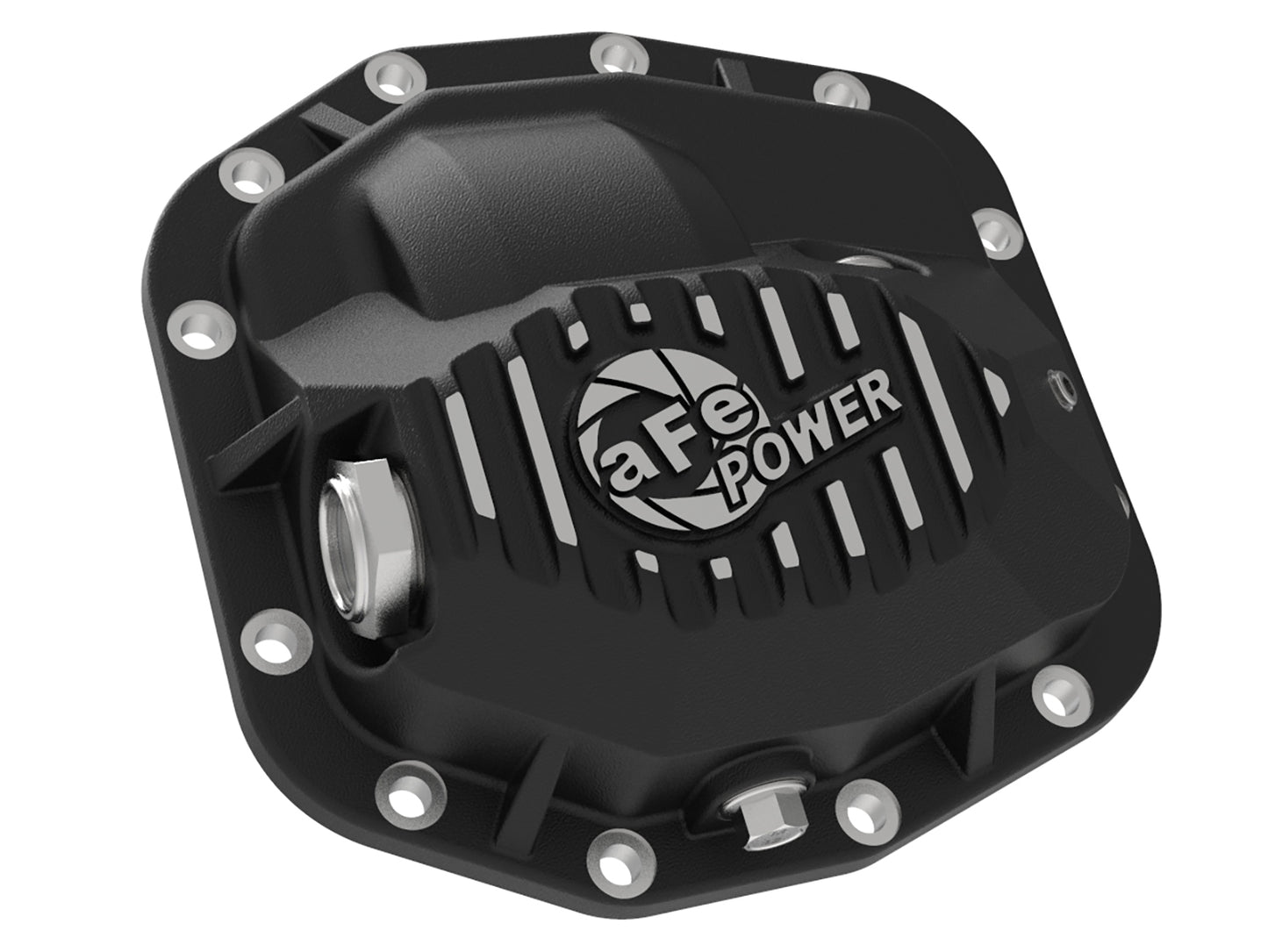 aFe Pro Series Front Diff Cover Black | Jeep Wrangler JL 3.6L (18+) (46-71010B)