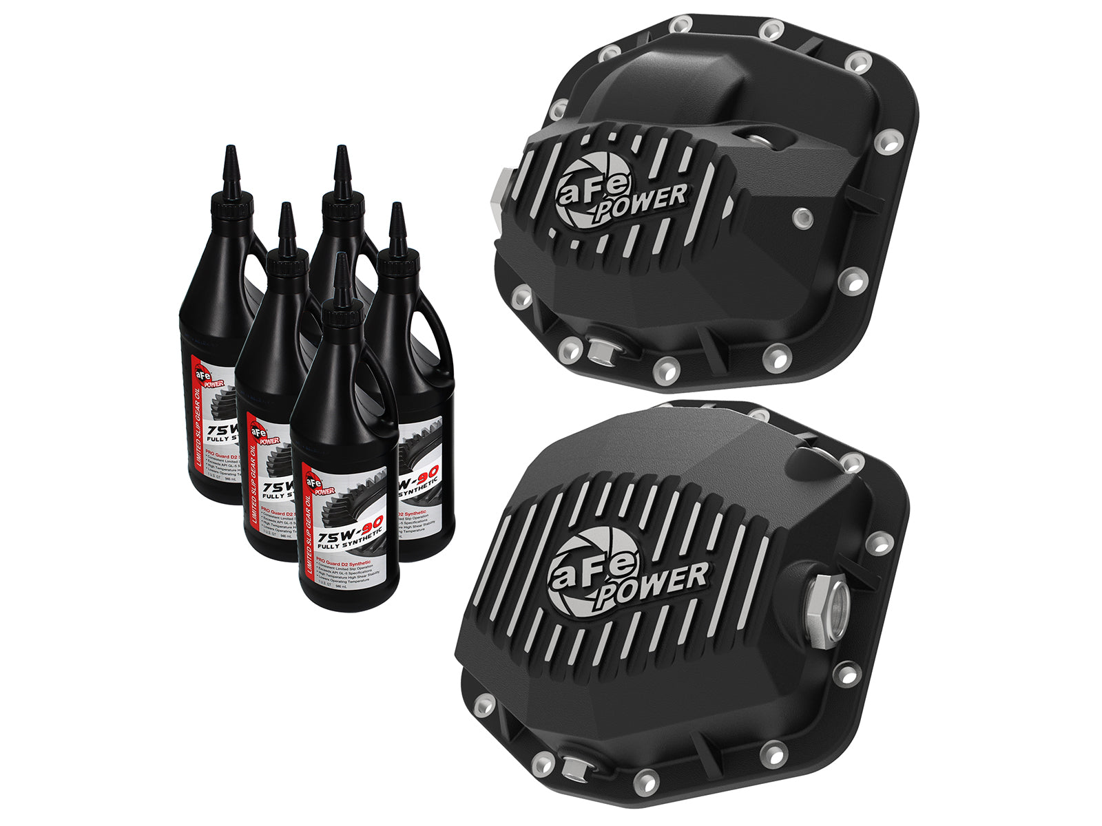 aFe Pro Series Front/Rear Diff Cover | Jeep Wrangler JL 2018+ 3.6L (46-7101AB)