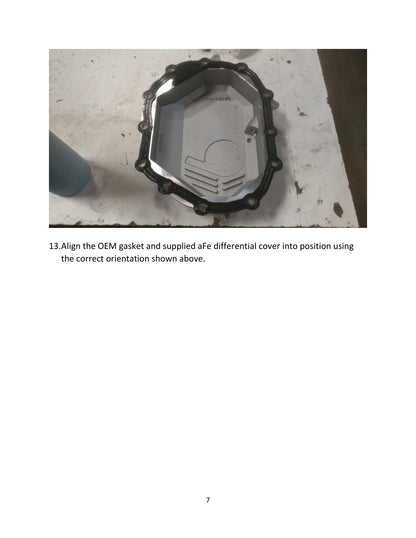 aFe Street Series D&S Front Diff Cover | GM 2500-3500 AAM 9.25 Axle (11-18) (46-71050A)