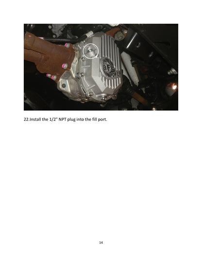 aFe Street Series D&S Front Diff Cover | GM 2500-3500 AAM 9.25 Axle (11-18) (46-71050A)